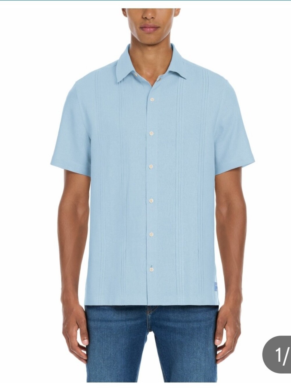 (6)Scotch & Soda  Short-Sleeve Woven  Button-Down Shirt
